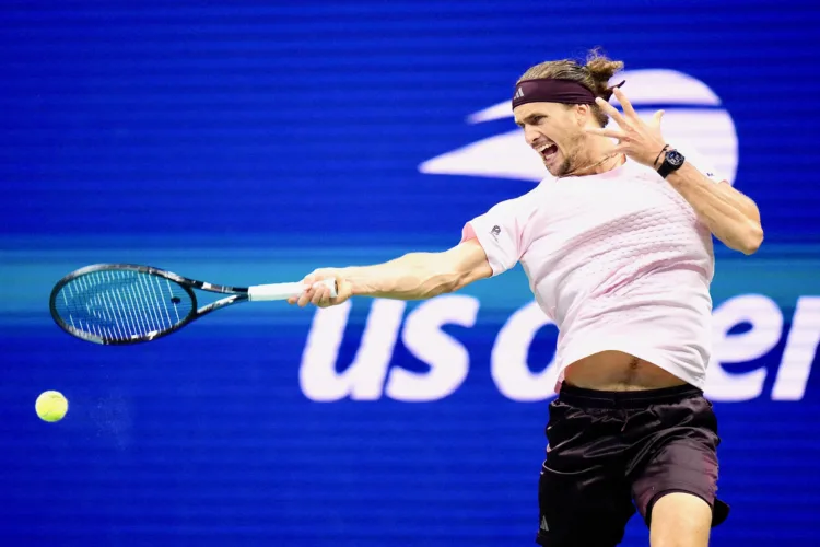 Top-seeded Zverev advances to U.S. Open semifinals